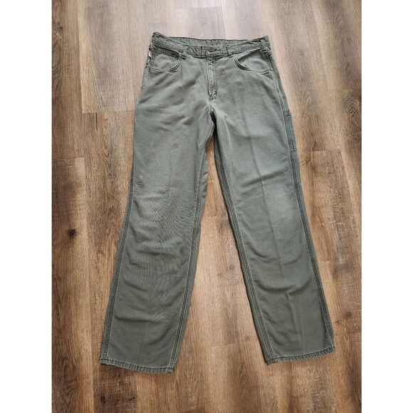Carhartt Other - Carhartt FR Flame Resistant Canvas Utility Pants mens size 35x34 cargo pocket